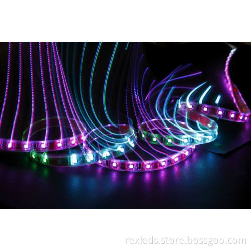 5050 Smd Led Strip Light Rex1000, High Brightness 240lm 12v Rgb Smd Led Strip